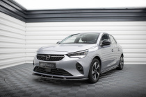 Opel Corsa F (MK6) 2019+ Frontläpp / Frontsplitter V.1 Maxton Design